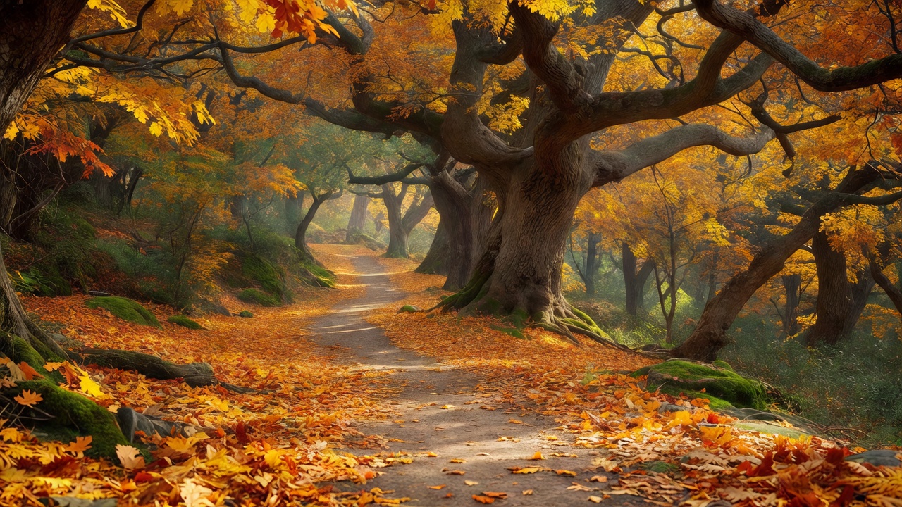 秋 &mdash; 紅葉の小径